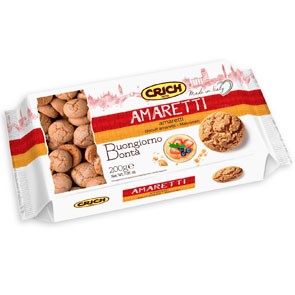 Amaretti Crich Vaschetta gr. 200 x 12 pz