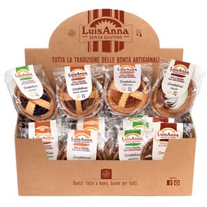 Luisanna Crostatine Senza Glutine gr. 50 x 24 pz