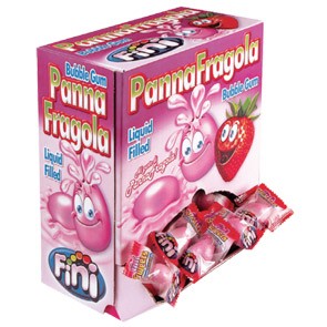 Fini Gum Panna e Fragola x 200 pz
