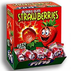 Fini Gum Strawberry x 200 pz