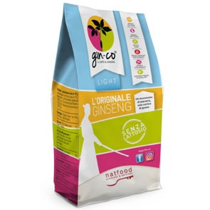 Gin-co Caffe' Ginseng Light bar Senza Zucchero gr. 500