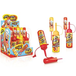 Squeeze Hot Dog Johny Bee g. 80 x 12 pz