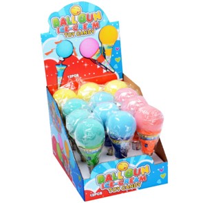 Toys Candy Johny Bee Ice Cream Ball x 12 pz