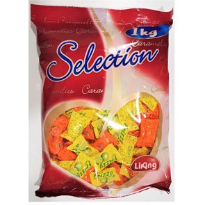 Caramelle Liking Frizzy Arancia/Limone 1 kg (160 pz circa)