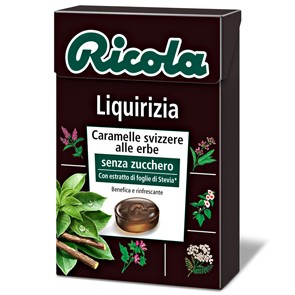 Ricola Liquirizia x 20 pz