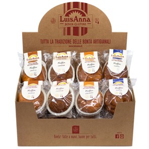 Luisanna Muffin Senza Glutine gr. 50 x 16 pz