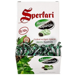 Caramelle Sperlari Menta-Liquirizia Mono x 200 pz