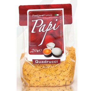 Pastina all'uovo Quadrucci gr. 250 