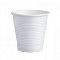Bicchieri Plastica Bianchi 80cc X 100 PZ