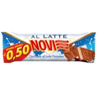 Barrette Novi al latte gr. 25 x 30 pz
