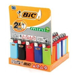 Accendini Mini Bic x 50 pz