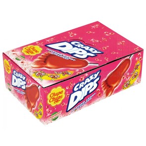 Chupa Chups Crazy Dips x 24 pz
