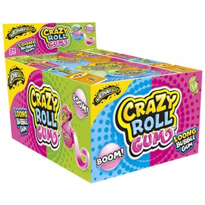 Crazy Roll Bubble Gum Johny Bee gr. 15 x 24 pz