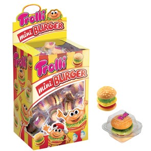 Mini Burger Trolli x 80 pz