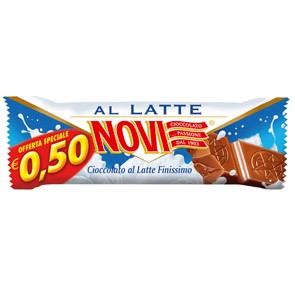 Barrette Novi al latte gr. 25 x 30 pz