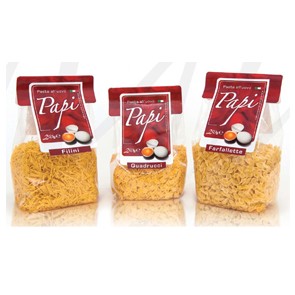 Pastina all'uovo Quadrettoni gr. 250 